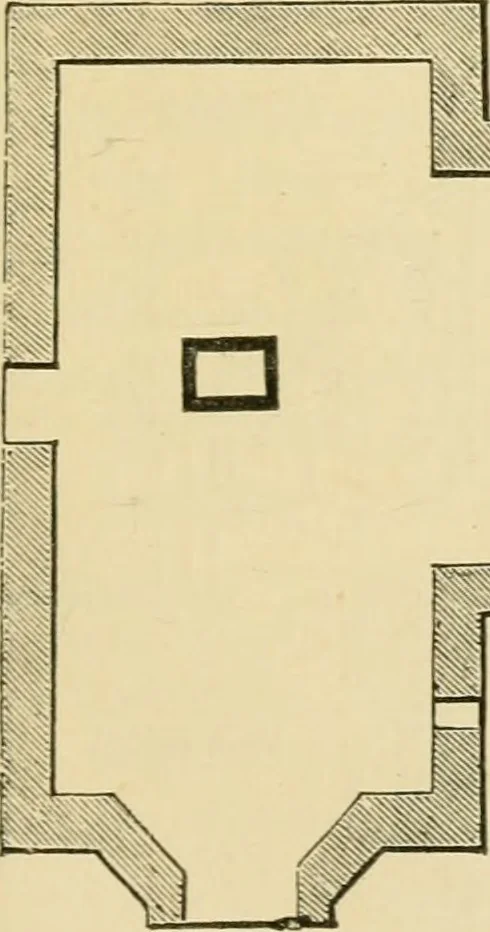 An illustration from The American cottage builder : a series of designs, plans, and specifications, from $200 to $20,000, for homes for the people ; together with warming, ventilation, drainage, painting and landscape gardening, 1876, leaf 210