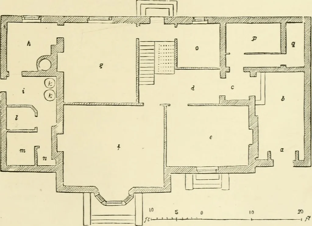 An illustration from The American cottage builder : a series of designs, plans, and specifications, from $200 to $20,000, for homes for the people ; together with warming, ventilation, drainage, painting and landscape gardening, 1876, leaf 244
