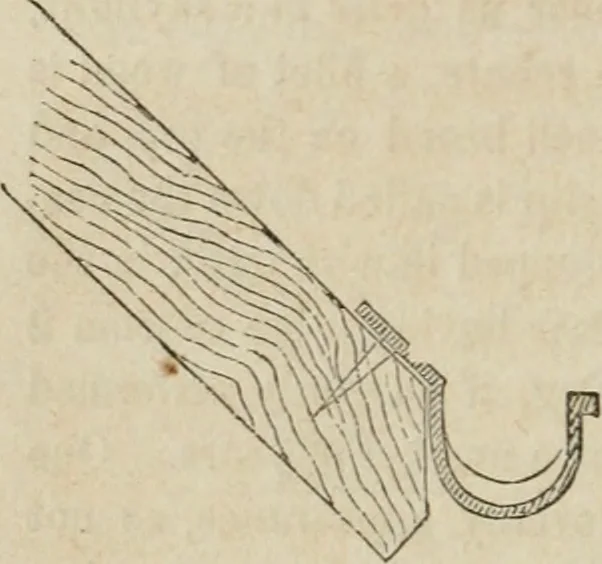 An illustration from The American cottage builder: a series of designs, plans, and specifications, from $200 to $20,000. For homes for the people. Together with warming, ventilation, drainage, painting, and landscape gardening, 1854, leaf 39