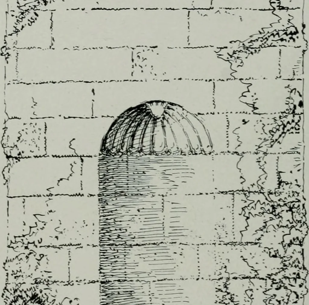An illustration from American country houses of to-day; an illustrated account of some excellent houses built and gardens planted during the last few years, showing unmistakable influence of the modern trend in ideals architectural, 1915, leaf 337