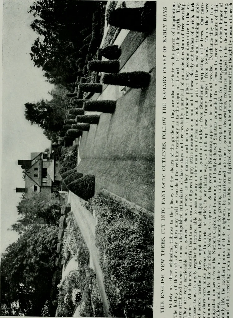An illustration from American country houses of to-day; an illustrated account of some excellent houses built and gardens planted during the last few years, showing unmistakable influence of the modern trend in ideals architectural, 1915, leaf 365