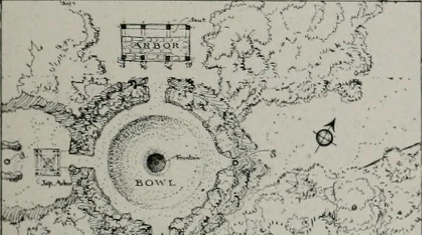 An illustration from American country houses of to-day; an illustrated account of some excellent houses built and gardens planted during the last few years, showing unmistakable influence of the modern trend in ideals architectural, 1915, leaf 42