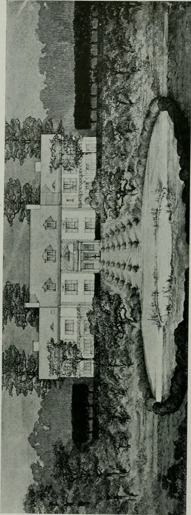 An illustration from American country houses of to-day; an illustrated account of some excellent houses built and gardens planted during the last few years, showing unmistakable influence of the modern trend in ideals architectural, 1915, leaf 67