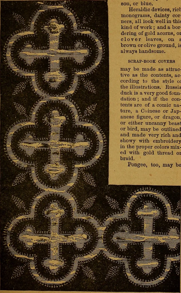 An illustration from The American domestic cyclopædia, a volume of universal ready reference for American women in American homes, 1890, leaf 118