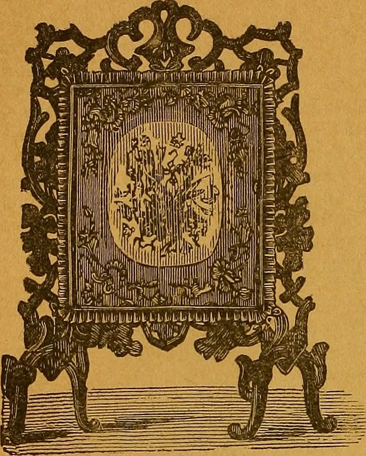 An illustration from The American domestic cyclopædia, a volume of universal ready reference for American women in American homes, 1890, leaf 361