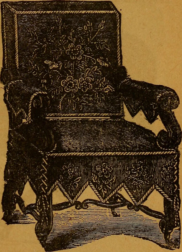 An illustration from The American domestic cyclopædia, a volume of universal ready reference for American women in American homes, 1890, leaf 380