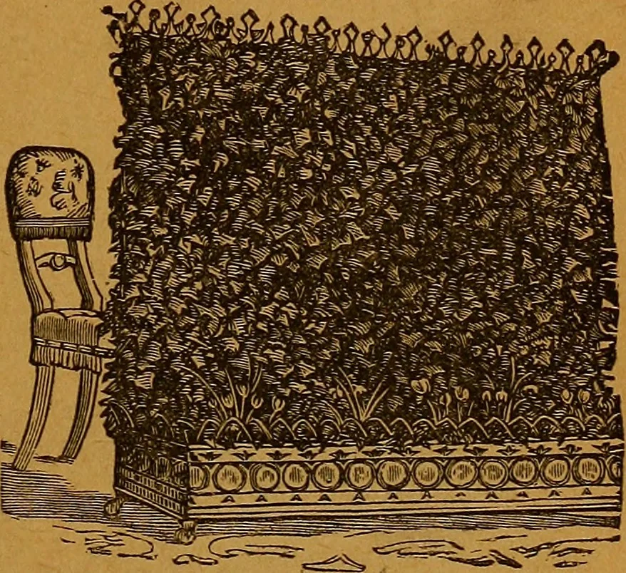 An illustration from The American domestic cyclopædia, a volume of universal ready reference for American women in American homes, 1890, leaf 402