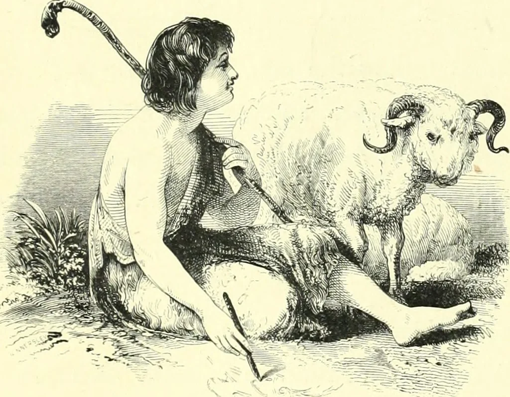An illustration from The American drawing-book : a manual for the amateur, and basis of study for the professional artist : especially adapted to the use of public and private schools, as well as home instruction, 1847, leaf 25