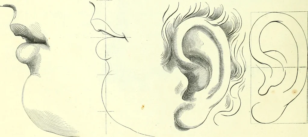 An illustration from The American drawing-book : a manual for the amateur, and basis of study for the professional artist : especially adapted to the use of public and private schools, as well as home instruction, 1847, leaf 43