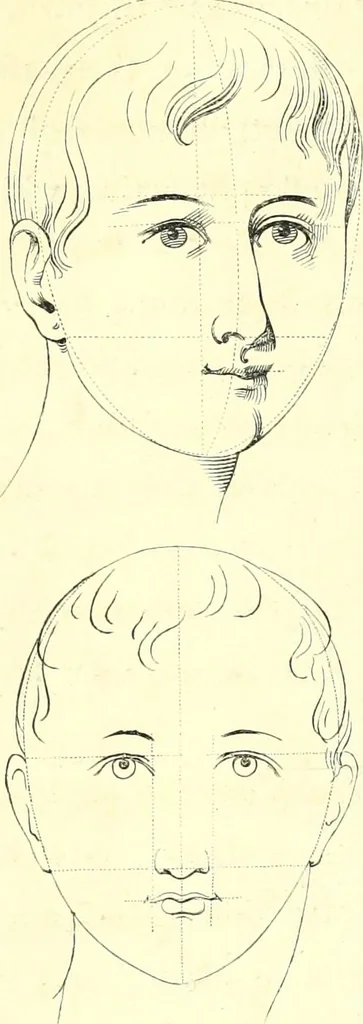 An illustration from The American drawing-book : a manual for the amateur, and basis of study for the professional artist : especially adapted to the use of public and private schools, as well as home instruction, 1847, leaf 55