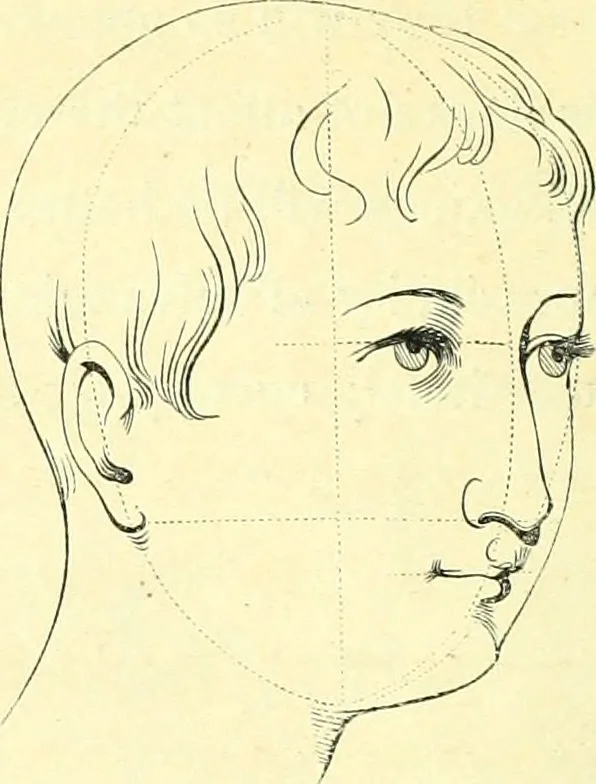 An illustration from The American drawing-book : a manual for the amateur, and basis of study for the professional artist : especially adapted to the use of public and private schools, as well as home instruction, 1847, leaf 55