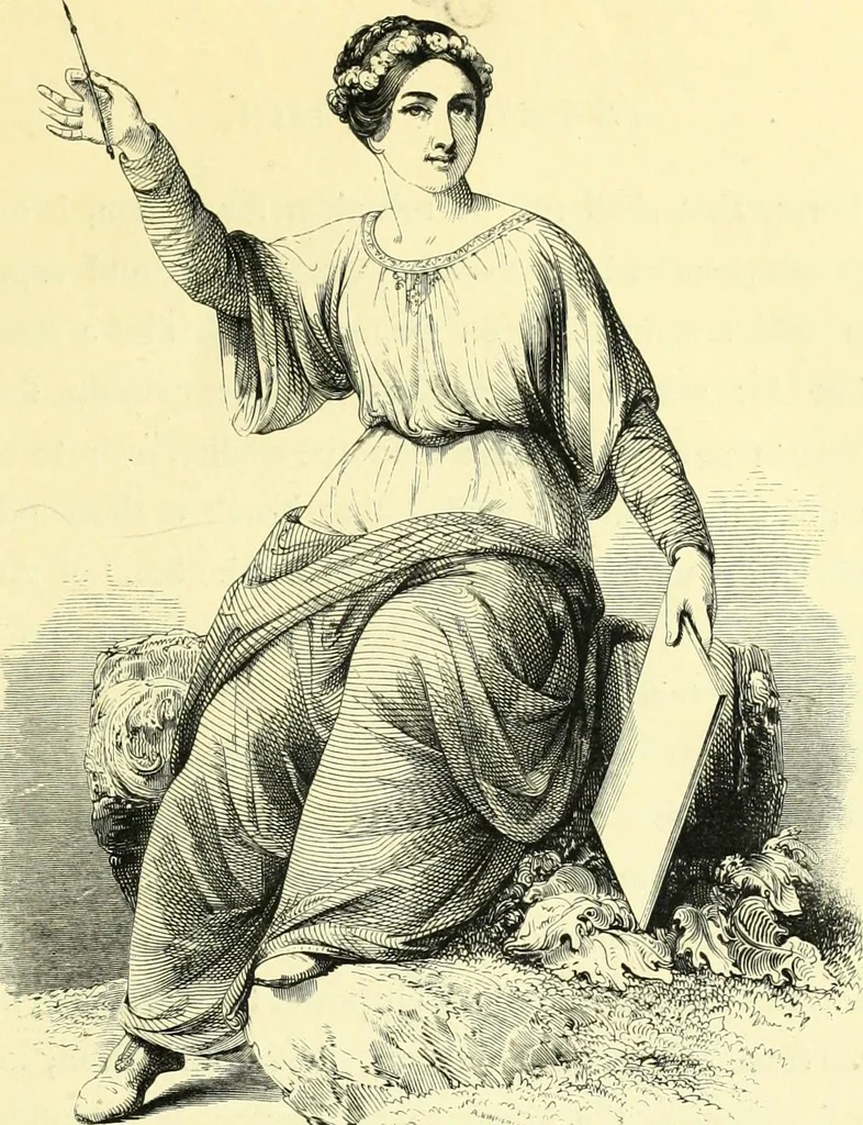An illustration from The American drawing-book : a manual for the amateur, and basis of study for the professional artist : especially adapted to the use of public and private schools, as well as home instruction, 1847, leaf 6