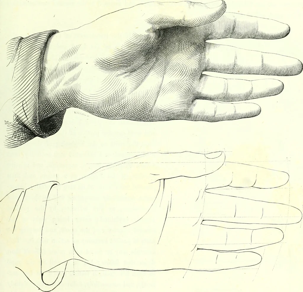 An illustration from The American drawing-book : a manual for the amateur, and basis of study for the professional artist : especially adapted to the use of public and private schools, as well as home instruction, 1847, leaf 24