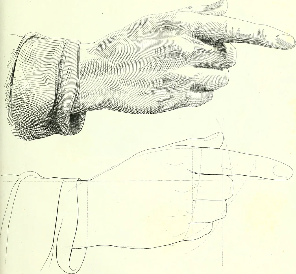 An illustration from The American drawing-book : a manual for the amateur, and basis of study for the professional artist : especially adapted to the use of public and private schools, as well as home instruction, 1847, leaf 26