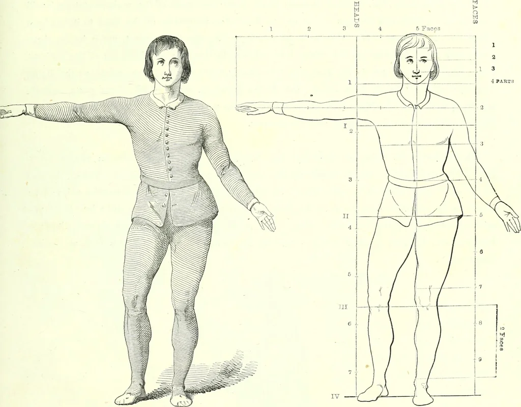 An illustration from The American drawing-book : a manual for the amateur, and basis of study for the professional artist : especially adapted to the use of public and private schools, as well as home instruction, 1847, leaf 36