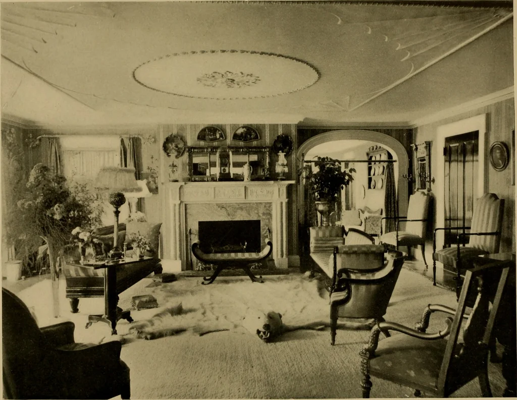 An illustration from American estates and gardens, 1904, leaf 205