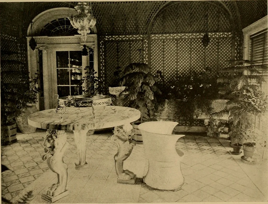 An illustration from American estates and gardens, 1904, leaf 208