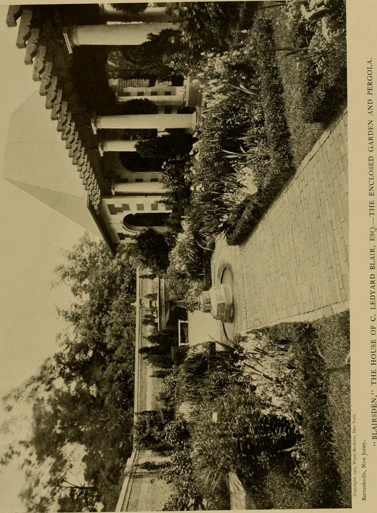 An illustration from American estates and gardens, 1904, leaf 27