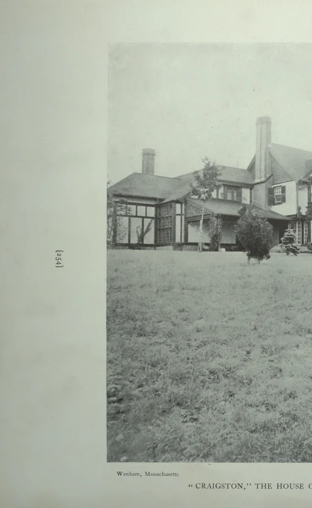 An illustration from American estates and gardens, 1906, leaf 297