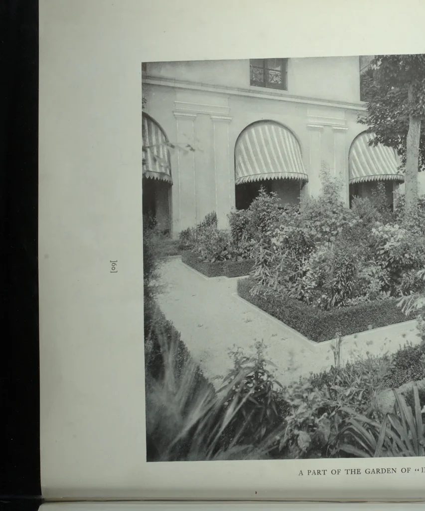 An illustration from American estates and gardens, 1906, leaf 87