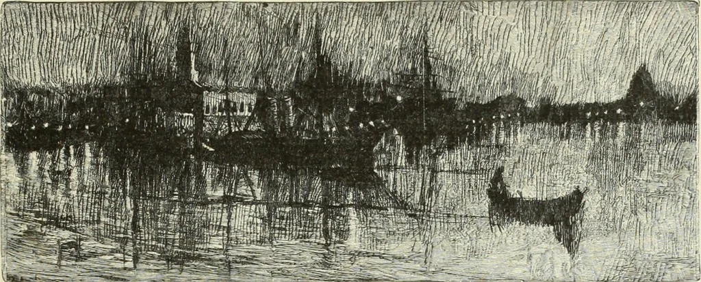 An illustration from American etchers. Reprinted from the Century magazine for February 1883, with a brief additional chapter from the New York Star, 1886, leaf 10
