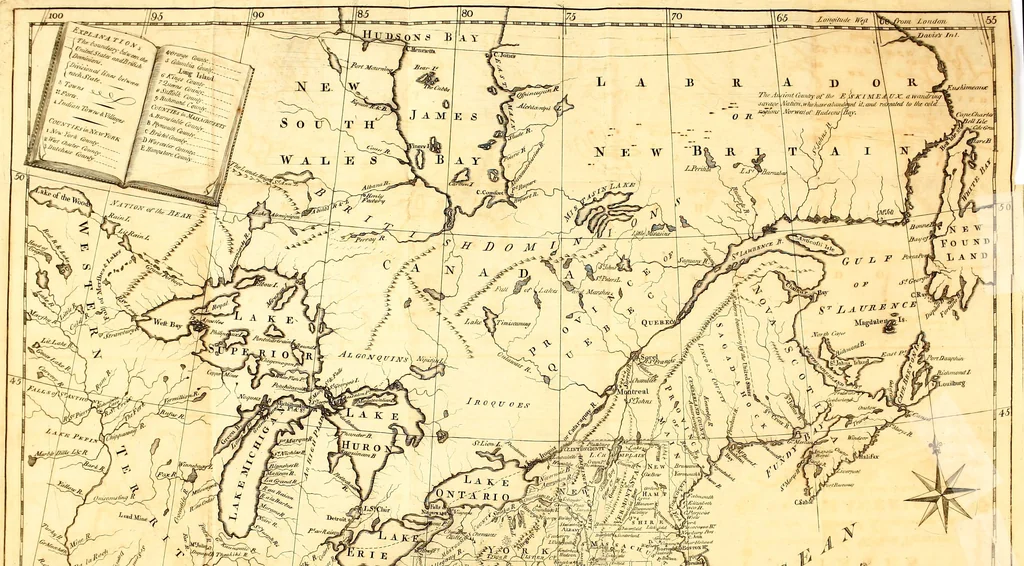 An illustration from The American geography, or, A view of the present situation of the United States of America: containing astronomical geography, geographical definitions, discovery, and general description of America,... particular descriptions of the thirteen United States, and of Kentucky, the western territory and Vermont,... illustrated with two sheet maps,... to which is added, a concise abridgment of the geography of the British, Spanish, French and Dutch Dominions in America, and the West Indies--of Europe, Asia and Africa, 1789, leaf 52
