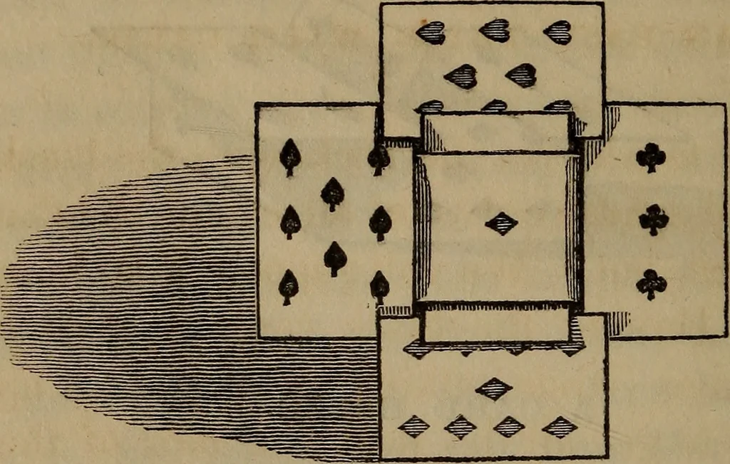 An illustration from American girl's book: or, Occupation for play hours, 1831, leaf 179