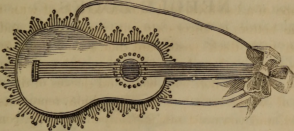 An illustration from American girl's book: or, Occupation for play hours, 1831, leaf 272