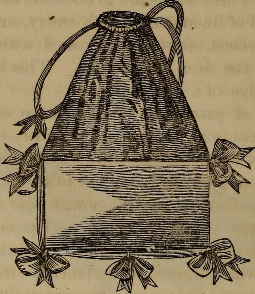 An illustration from American girl's book: or, Occupation for play hours, 1831, leaf 277