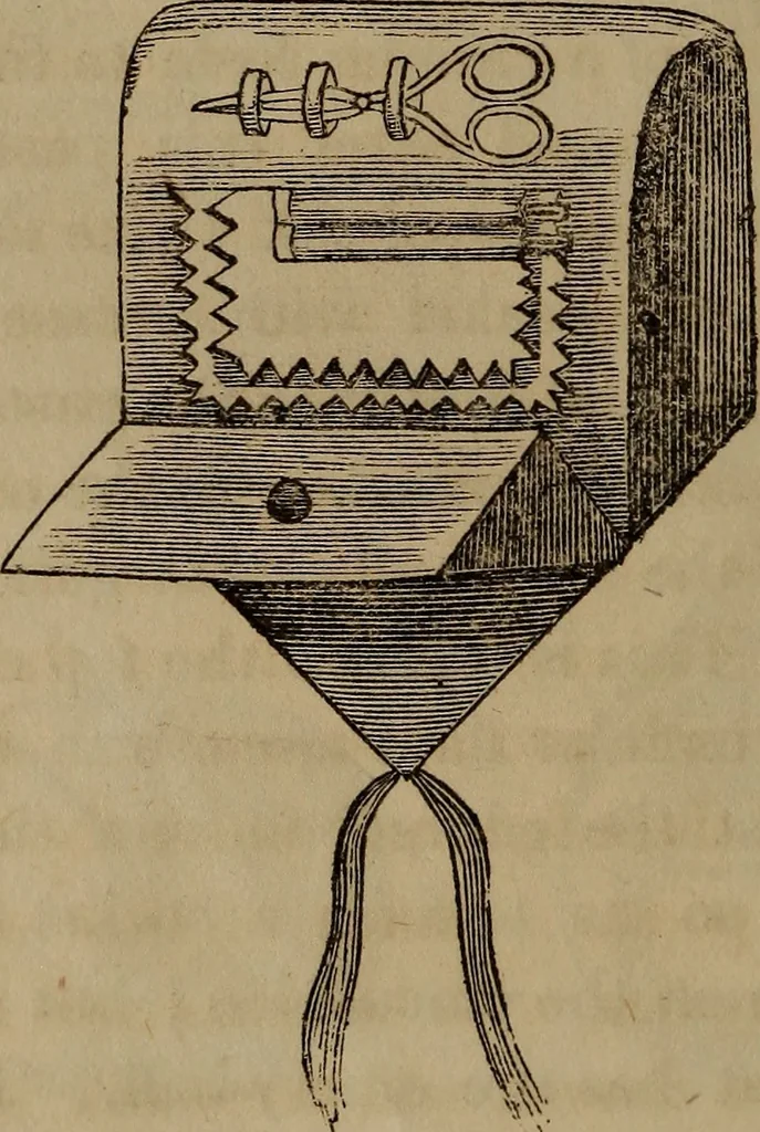 An illustration from American girl's book: or, Occupation for play hours, 1831, leaf 283