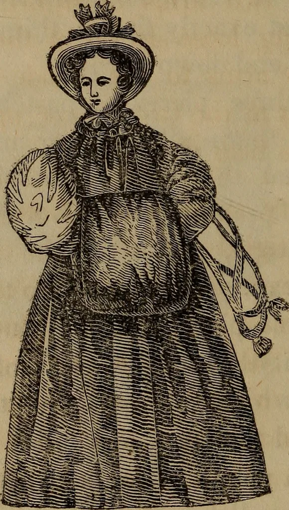 An illustration from American girl's book: or, Occupation for play hours, 1831, leaf 285