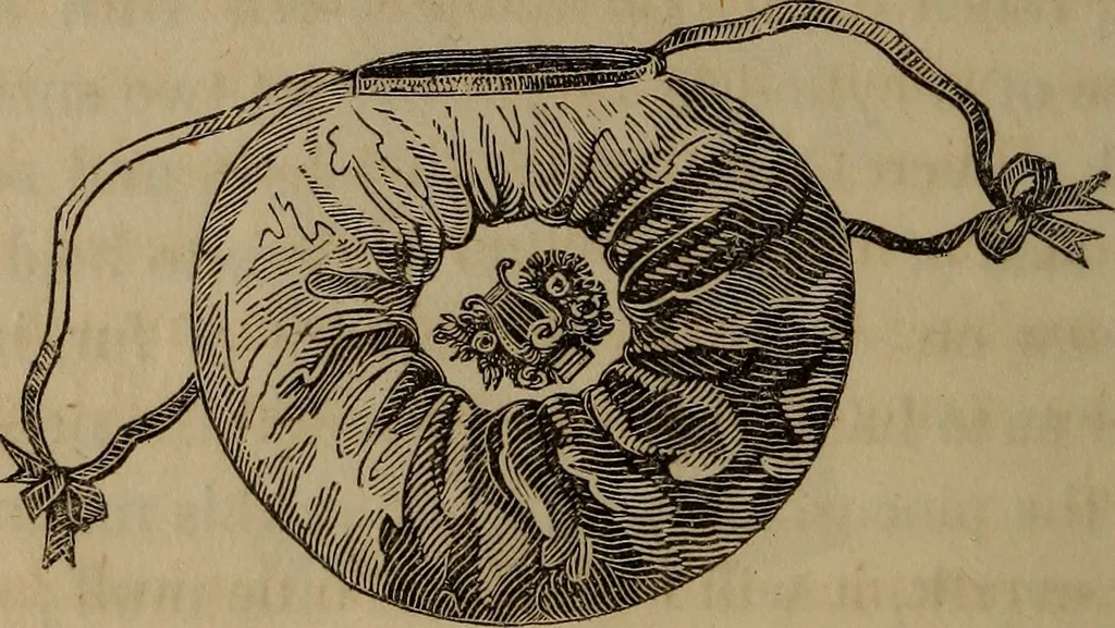 An illustration from American girl's book: or, Occupation for play hours, 1831, leaf 287