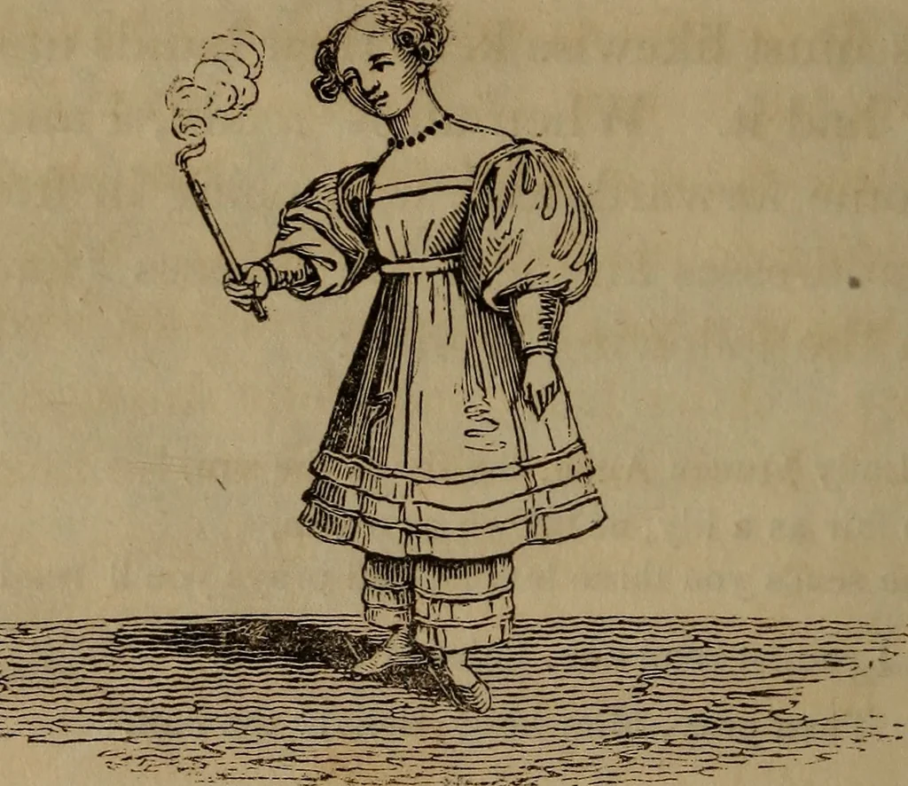 An illustration from American girl's book: or, Occupation for play hours, 1831, leaf 29