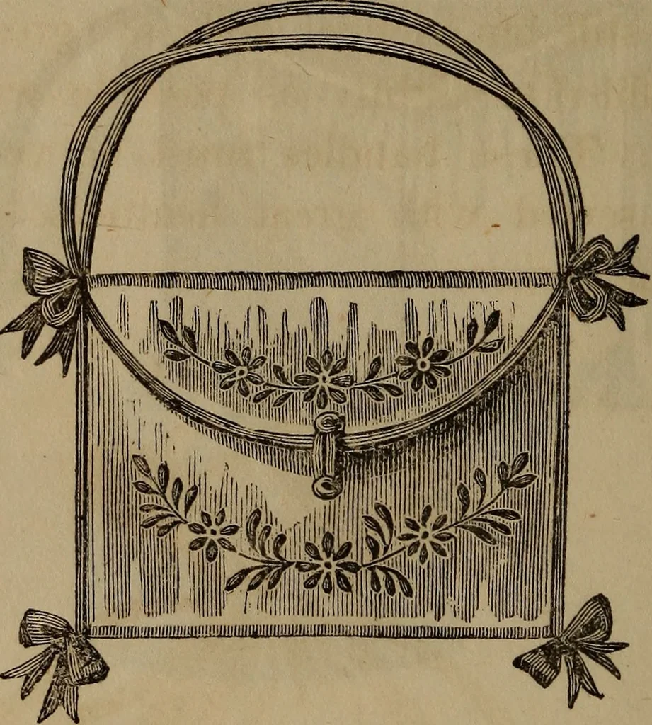 An illustration from American girl's book: or, Occupation for play hours, 1831, leaf 291