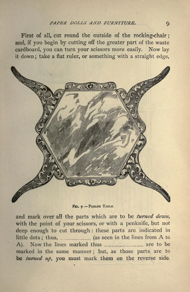 An illustration from The American girl's home book of work and play, 1888, leaf 35
