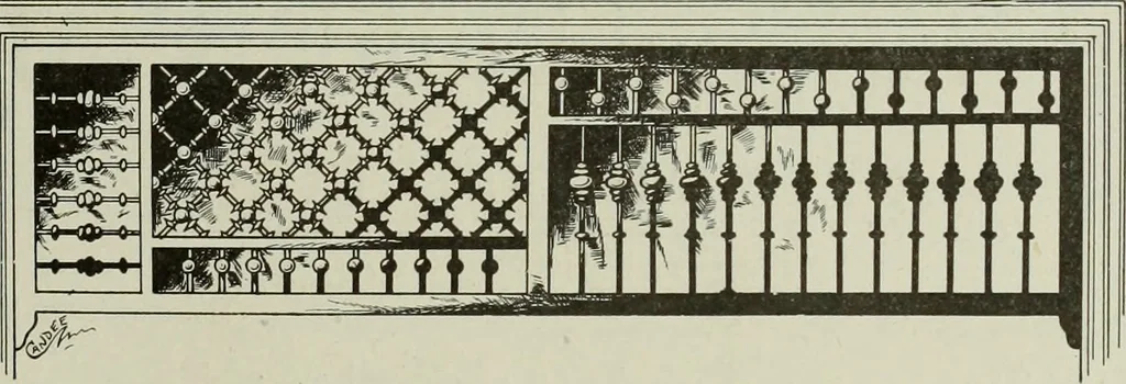 An illustration from The American glossary of architectural terms, being a concise and comprehensive compilation of all terms used in the practice of architecture and the building arts, 1887, leaf 106