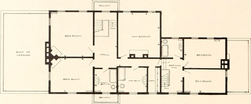 An illustration from American homes and gardens, 1905, leaf 101