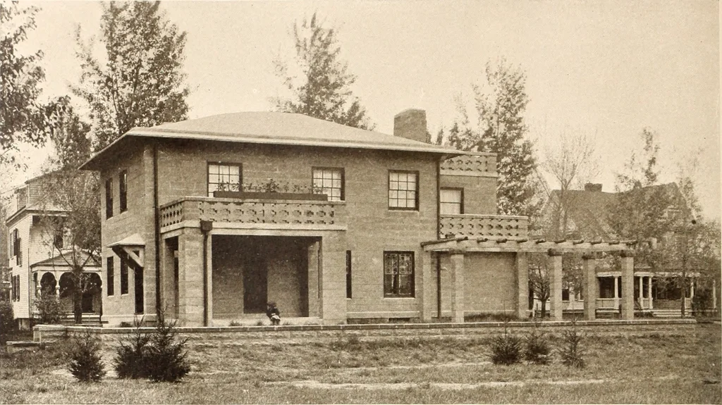 An illustration from American homes and gardens, 1905, leaf 105