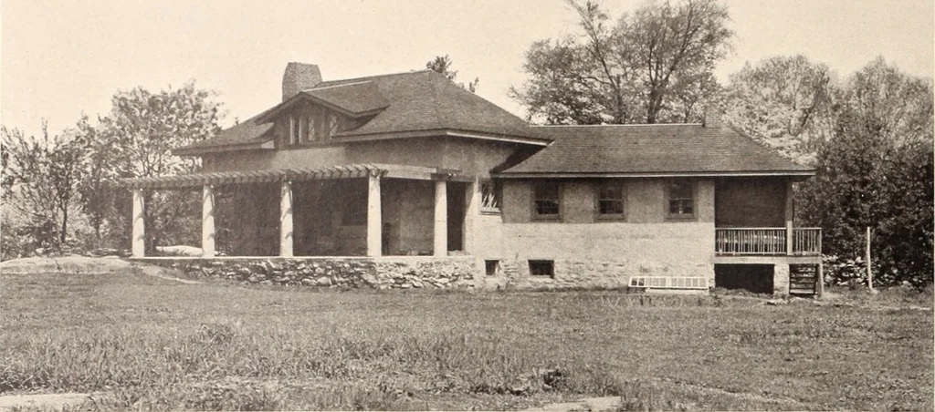 An illustration from American homes and gardens, 1905, leaf 109