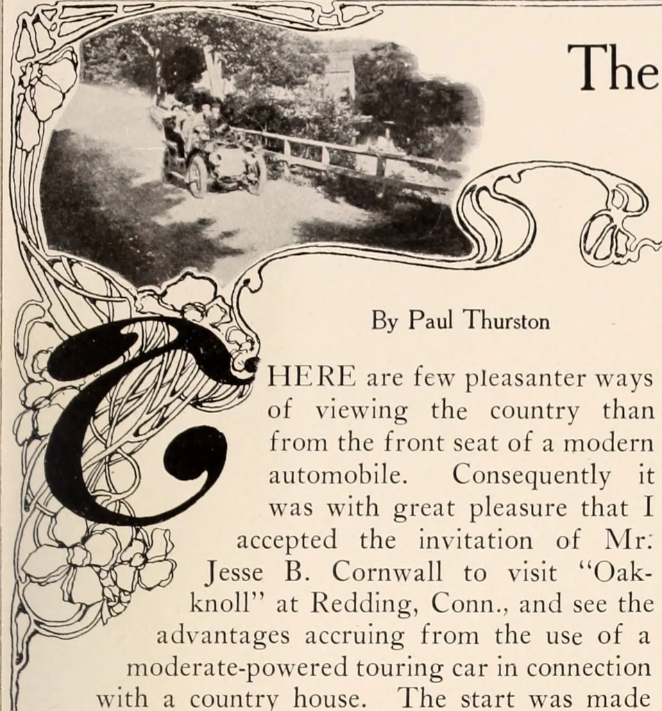 An illustration from American homes and gardens, 1905, leaf 110