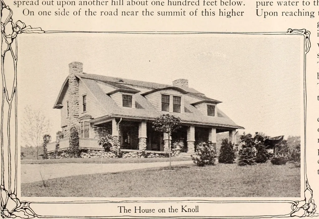 An illustration from American homes and gardens, 1905, leaf 110