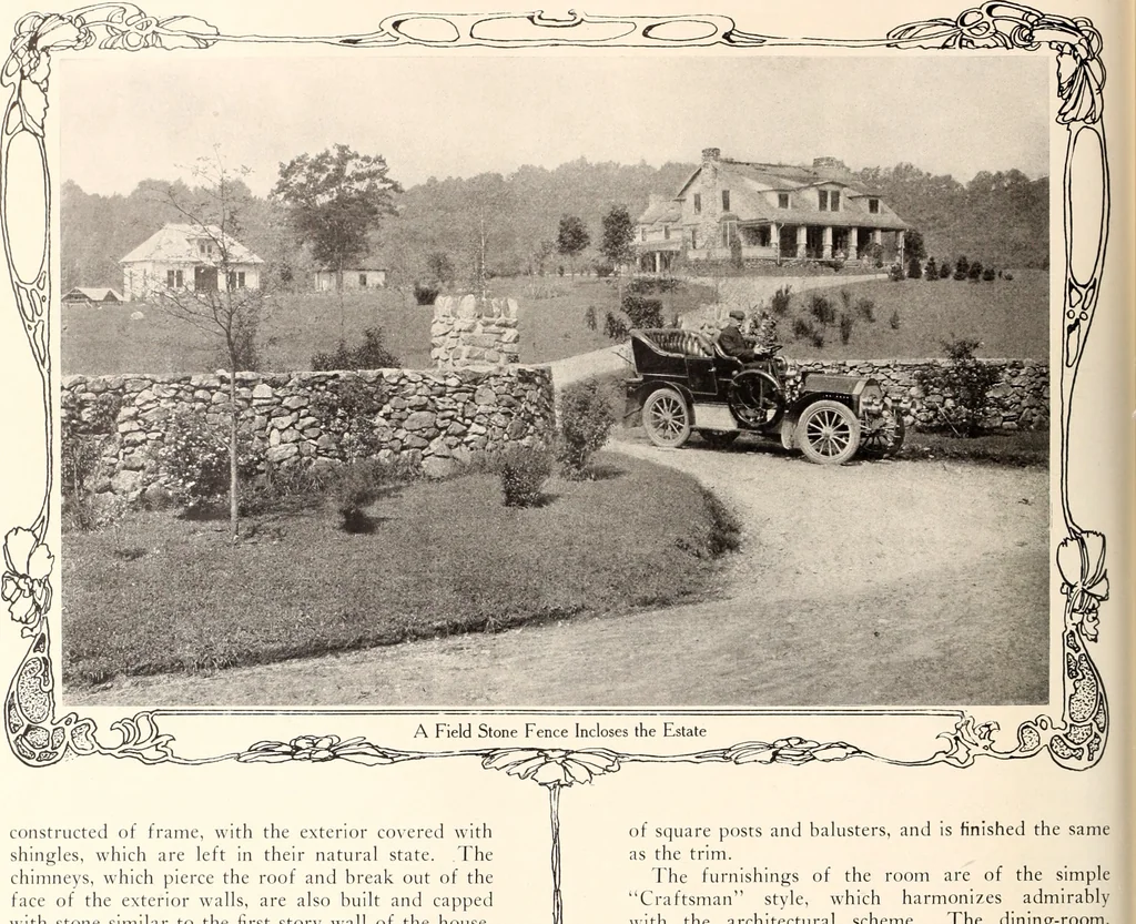 An illustration from American homes and gardens, 1905, leaf 111