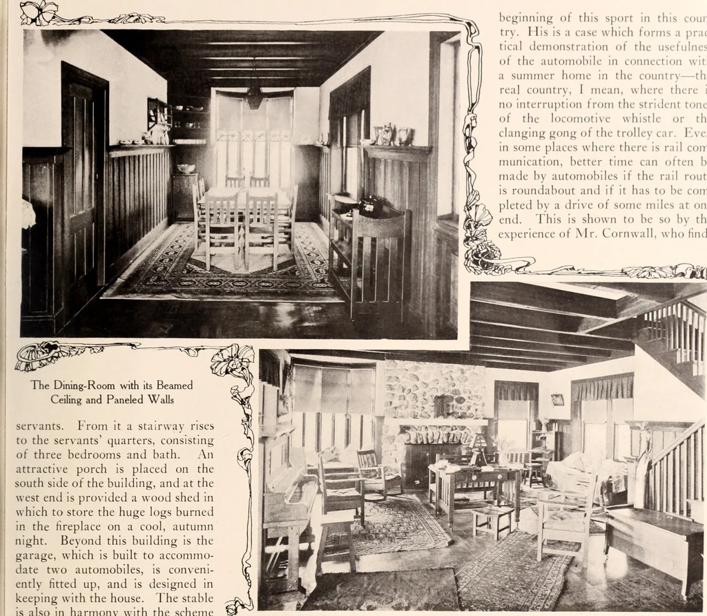 An illustration from American homes and gardens, 1905, leaf 112