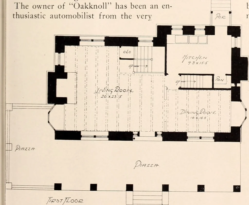 An illustration from American homes and gardens, 1905, leaf 112