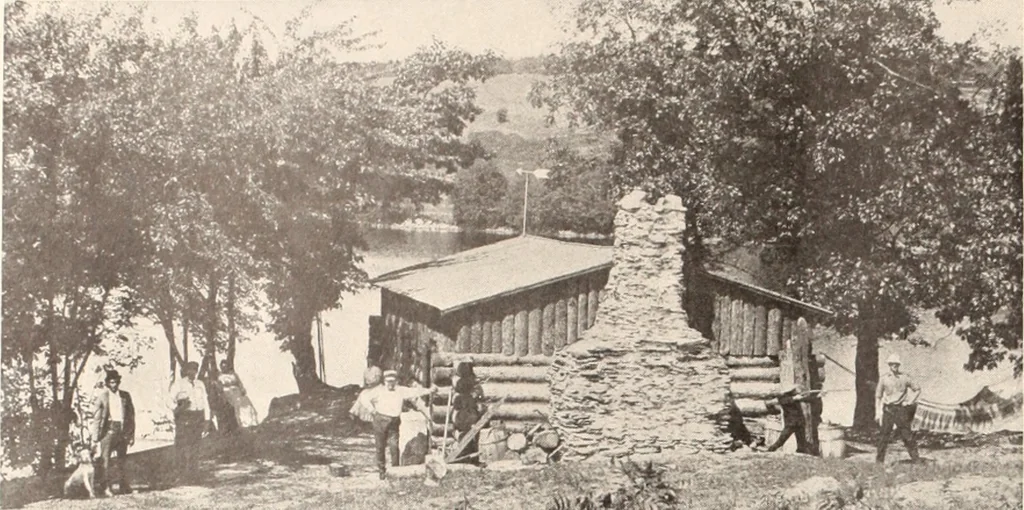 An illustration from American homes and gardens, 1905, leaf 123