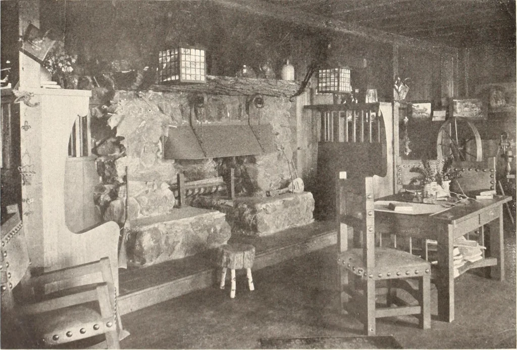 An illustration from American homes and gardens, 1905, leaf 123