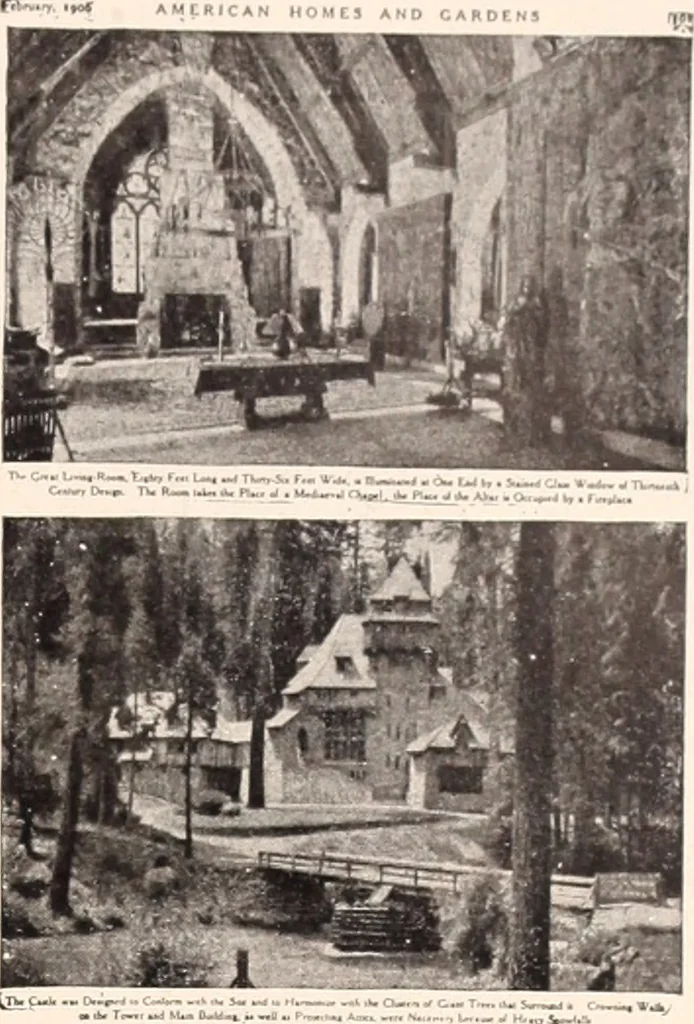 An illustration from American homes and gardens, 1905, leaf 144