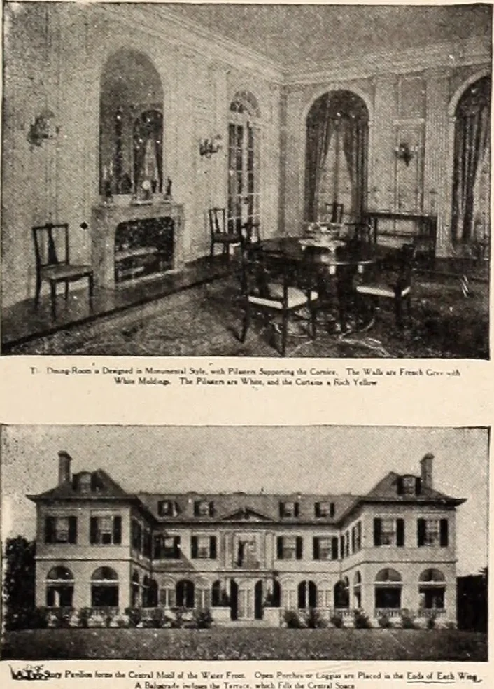 An illustration from American homes and gardens, 1905, leaf 144