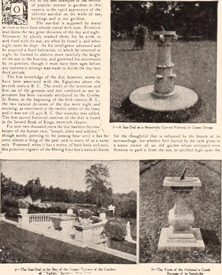 An illustration from American homes and gardens, 1905, leaf 144