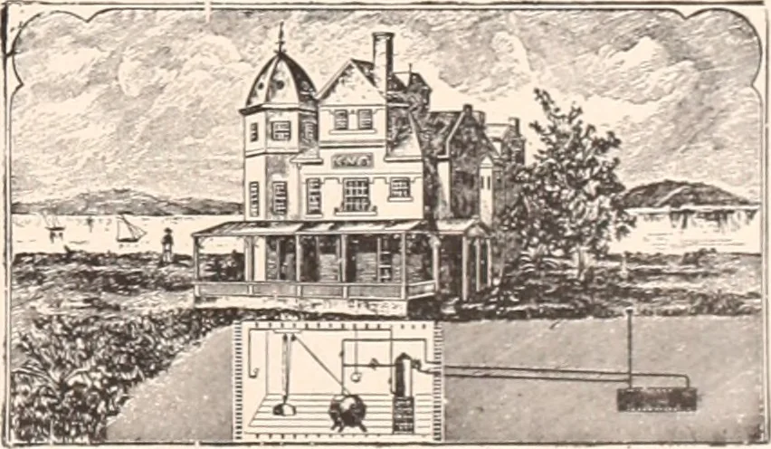 An illustration from American homes and gardens, 1905, leaf 160